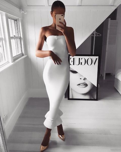 8 colors black strapless knee length rayon bandage dress party bodycon dress1, Black;gray
8 colors black strapless knee length rayon bandage dress party bodycon dress1, Black;gray