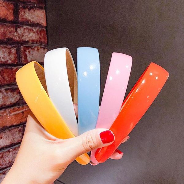 women hair hoops new fashion candy color shiny leather hair accessories hoop headwear girls sweet holder hairbands fem g2i7
women hair hoops new fashion candy color shiny leather hair accessories hoop headwear girls sweet holder hairbands fem g2i7