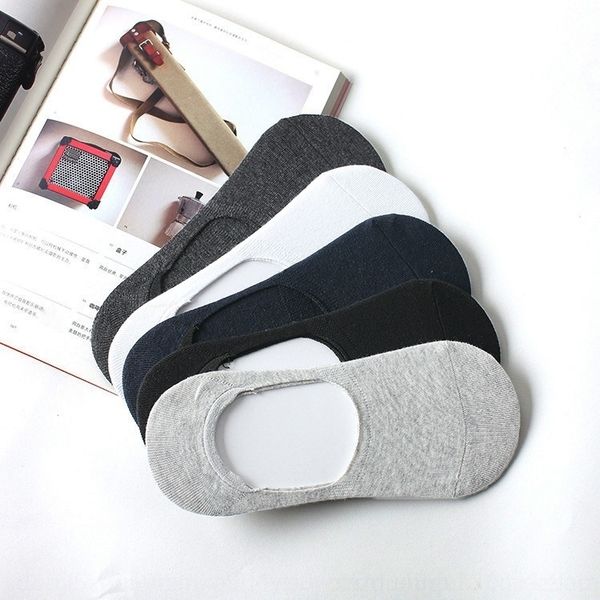 1kgpm five-color men's solid color boat men's cotton silicone silicone invisible socks non-slip breathable invisible boat socks au, Black
1kgpm five-color men's solid color boat men's cotton silicone silicone invisible socks non-slip breathable invisible boat socks au, Black