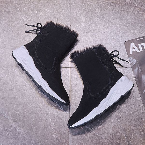 bomkinta стильный ремень назад snow boots женская обувь плюс теплый меховой ботильоны для женщин густой платформы обувь женщина сплошной цве, Black
bomkinta стильный ремень назад snow boots женская обувь плюс теплый меховой ботильоны для женщин густой платформы обувь женщина сплошной цве, Black