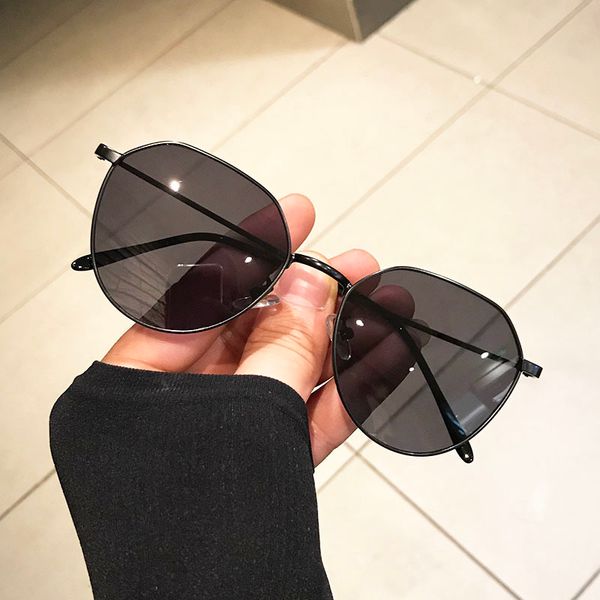 men's new style net red oval sunglasses ins women pink brown big box glasses korean fashion girl, White;black
men's new style net red oval sunglasses ins women pink brown big box glasses korean fashion girl, White;black