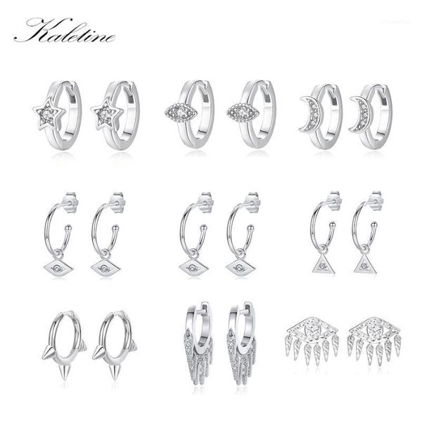 kaletine star moon tassel evil eye hoop earrings for women 925 sterling silver small earrings hoop earings fashion jewelry 20201, Golden;silver
kaletine star moon tassel evil eye hoop earrings for women 925 sterling silver small earrings hoop earings fashion jewelry 20201, Golden;silver