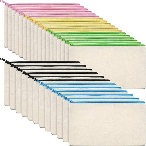 30pcs canvas makeup bags zipper pouch bags pencil case diy craft for travel diy craft school multicolored zippers
30pcs canvas makeup bags zipper pouch bags pencil case diy craft for travel diy craft school multicolored zippers