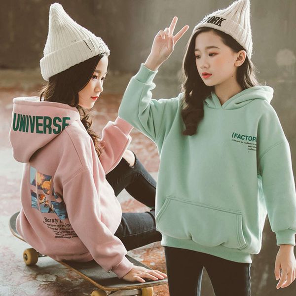 wear girls' plush sweater, wtern sle, winter 2020, new versatile hoodie, children's korean pullover, Black
wear girls' plush sweater, wtern sle, winter 2020, new versatile hoodie, children's korean pullover, Black