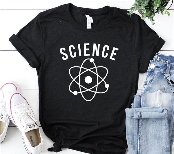 science women tshirt cotton casual funny t shirt lady yong girl tee higher quality drop ship s 477, White
science women tshirt cotton casual funny t shirt lady yong girl tee higher quality drop ship s 477, White