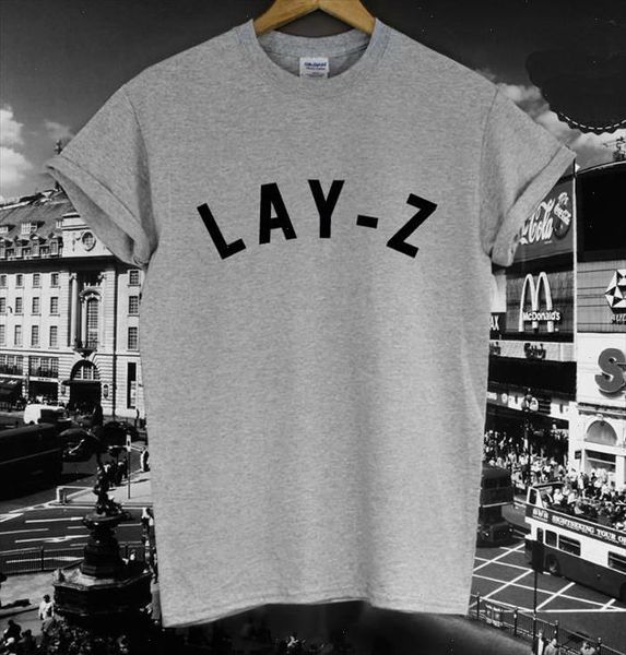 lay z letters print women t shirt cotton casual funny shirt for lady white gray tee hipster y 8 
lay z letters print women t shirt cotton casual funny shirt for lady white gray tee hipster y 8
