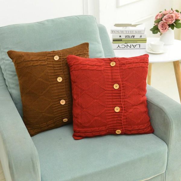 cushion/decorative pillow square jacquard cotton knitted pillowcase simple solid christmas decorative case for home el1
cushion/decorative pillow square jacquard cotton knitted pillowcase simple solid christmas decorative case for home el1
