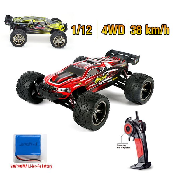 1:12 rc car brushed motors drive bigfoot car 4wd driving truck cars remote control car model off-road vehicle toy
1:12 rc car brushed motors drive bigfoot car 4wd driving truck cars remote control car model off-road vehicle toy