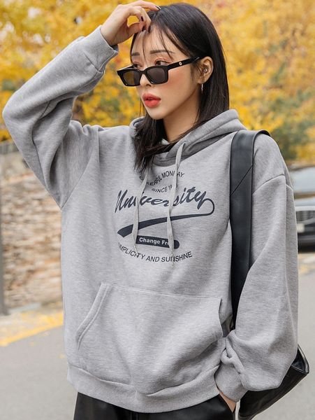 dazy letter graphic drop shoulder drawstring thermal lined hoodie k2cy#, White;black
dazy letter graphic drop shoulder drawstring thermal lined hoodie k2cy#, White;black