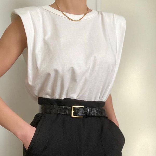 loose female t-shirt vest summer new lady base tee solid casual sleeveless women 8 colors, White
loose female t-shirt vest summer new lady base tee solid casual sleeveless women 8 colors, White