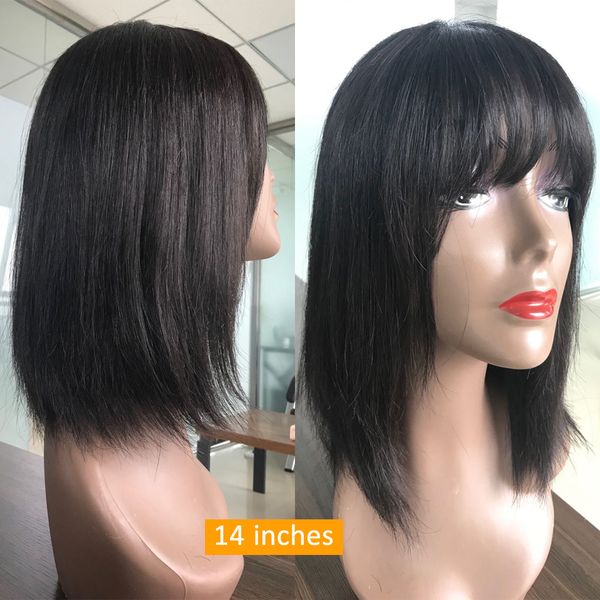 brazilian straight human hair wigs pixie cut bob wig with bangs short human hair wigs for women fake scalp lace wig non-remy, Black;brown
brazilian straight human hair wigs pixie cut bob wig with bangs short human hair wigs for women fake scalp lace wig non-remy, Black;brown