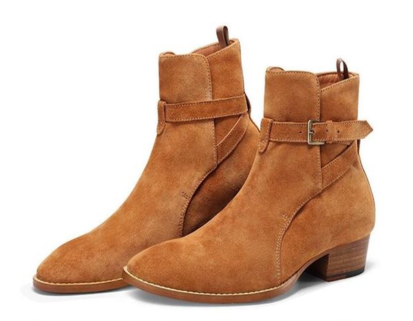 martin high qualiry persional boots fashion factory outlet new list men's trendy pointy nubuck genuine leather mid-cut high-boots, Black
martin high qualiry persional boots fashion factory outlet new list men's trendy pointy nubuck genuine leather mid-cut high-boots, Black