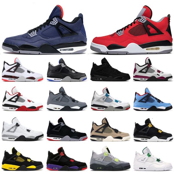 mens basketball shoes 4s jumpman 4 pure money black cat bred metallic purple bordeaux fire red motorsports loyal blue men sports sneakers 
mens basketball shoes 4s jumpman 4 pure money black cat bred metallic purple bordeaux fire red motorsports loyal blue men sports sneakers