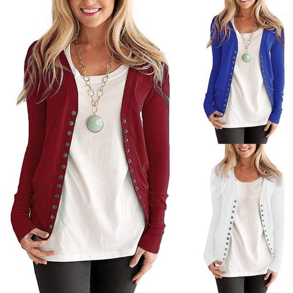 winter clothes women solid v-neck button down knitwear long sleeve knit sweater maglioni donna blue manteau femme1, White;black
winter clothes women solid v-neck button down knitwear long sleeve knit sweater maglioni donna blue manteau femme1, White;black