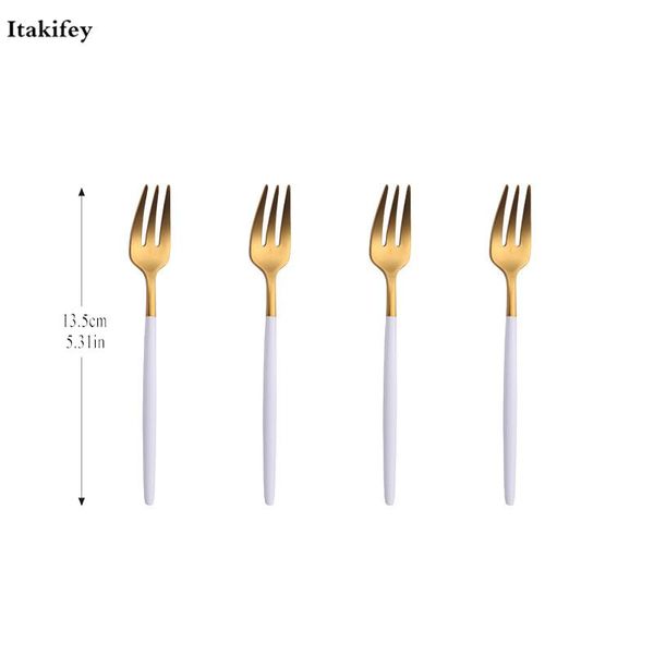 fruit fork 304 stainless steel cake forks for dessert thicker small fork rainbow picking tools for cutlery set portable
fruit fork 304 stainless steel cake forks for dessert thicker small fork rainbow picking tools for cutlery set portable