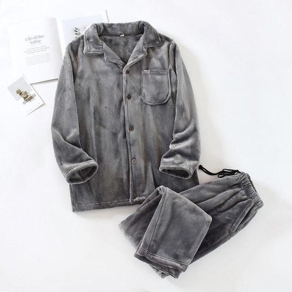 men's sleepwear men'pajamas warm men flannel winter thick pajama male long sleeve pijama casual pyjamas fleece sleep, Black;brown
men's sleepwear men'pajamas warm men flannel winter thick pajama male long sleeve pijama casual pyjamas fleece sleep, Black;brown