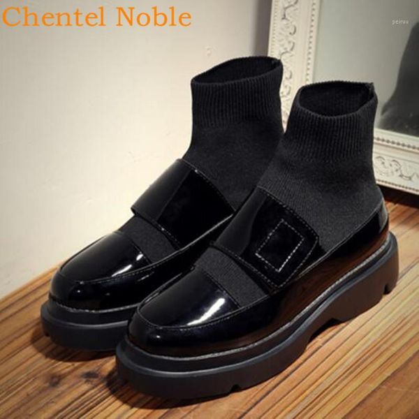 boots 2021 chentel stretch socks thick bottom botas mujer women med flats heel slip-on british style black1, Black
boots 2021 chentel stretch socks thick bottom botas mujer women med flats heel slip-on british style black1, Black