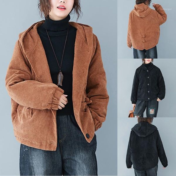 womail vintage coats and jackets women 2020 fashion thicken windbreaker pockets solid outwear female cardigan long sleeve coat1, Black;brown
womail vintage coats and jackets women 2020 fashion thicken windbreaker pockets solid outwear female cardigan long sleeve coat1, Black;brown