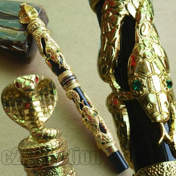 roller ball pen jinhao black with golden snake wind snake year comemmorate1, Blue;orange
roller ball pen jinhao black with golden snake wind snake year comemmorate1, Blue;orange