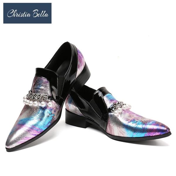 christia bella plus size 38-47 british style chic men pointed toe genuine leather formal dress loafers shoes nighrclub shoe, Black
christia bella plus size 38-47 british style chic men pointed toe genuine leather formal dress loafers shoes nighrclub shoe, Black