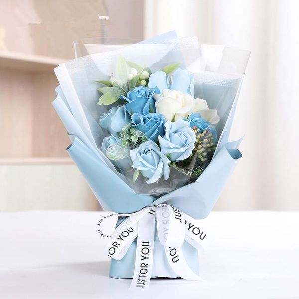soap flower bouquet gift box valentine's day christmas gift member simulation rose box
soap flower bouquet gift box valentine's day christmas gift member simulation rose box