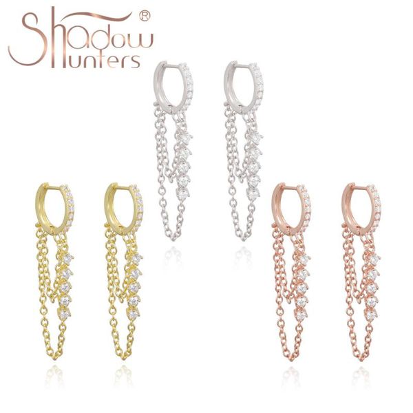 shadowhunters 925 sterling silver huggie tassels drop earrings with cz for women wedding jewelry double chains earrings piercing
shadowhunters 925 sterling silver huggie tassels drop earrings with cz for women wedding jewelry double chains earrings piercing