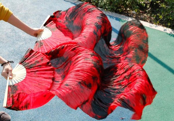 2016 female chinese silk veils dance fans pair of belly dancing fans colorful red + black1, Black;red
2016 female chinese silk veils dance fans pair of belly dancing fans colorful red + black1, Black;red