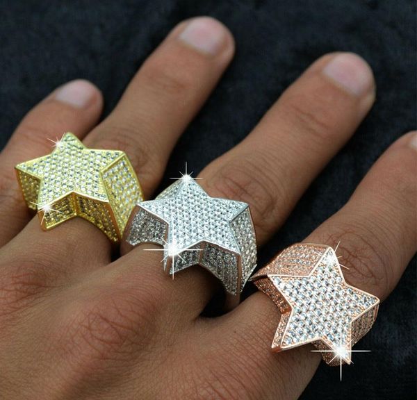 plated 14k gold iced cz star mens silver jewelry gold copper out rosegold hiphop rings star bling stone shape 3d ring wmtsd bdesybag, Golden;silver
plated 14k gold iced cz star mens silver jewelry gold copper out rosegold hiphop rings star bling stone shape 3d ring wmtsd bdesybag, Golden;silver