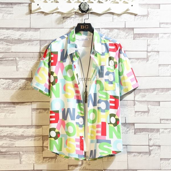 2021 new casual beach summer shirt letter oversize short sleeve male upper blouse plus size 5xl oomi tz8l, White;black
2021 new casual beach summer shirt letter oversize short sleeve male upper blouse plus size 5xl oomi tz8l, White;black