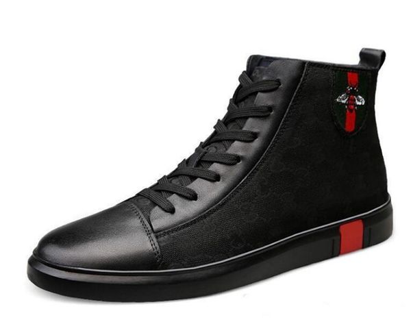 fashion design men genuine leather high embroidery bee shoes lusso flat walking shoe dress party wedding shoes, Black;red
fashion design men genuine leather high embroidery bee shoes lusso flat walking shoe dress party wedding shoes, Black;red
