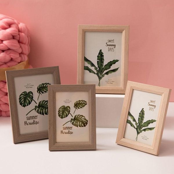 6 Inch Photo Frame Creative Wall Hanging Wooden Simple Modern Children's Photo Frame Nordic Living Room Decoration
6 Inch Photo Frame Creative Wall Hanging Wooden Simple Modern Children's Photo Frame Nordic Living Room Decoration