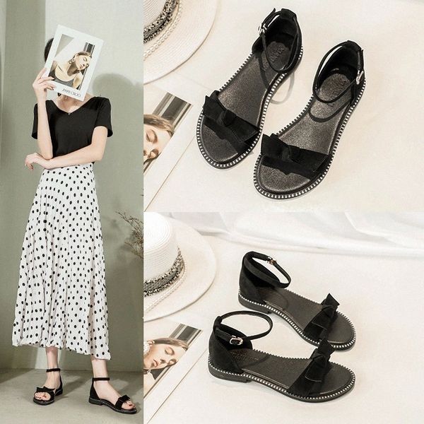 summer women sandals 2020 new fashion sandals ladies open toe bow-knot comfort retro beach casual ladies plus size sandals cute #3r8f, Black
summer women sandals 2020 new fashion sandals ladies open toe bow-knot comfort retro beach casual ladies plus size sandals cute #3r8f, Black