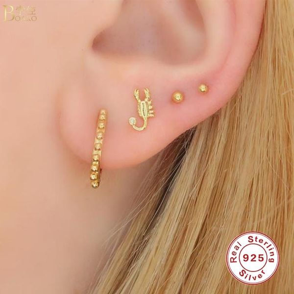 stud boako 2021 trend earrings silver 925 scorpion animal jewelry cartilage piercing natural style ear cuff #12.9, Golden;silver
stud boako 2021 trend earrings silver 925 scorpion animal jewelry cartilage piercing natural style ear cuff #12.9, Golden;silver