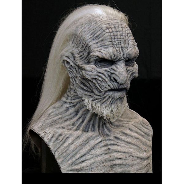 rctown halloween mask long haired night king headgear horror latex face mask long haired night king latex mask q0115
rctown halloween mask long haired night king headgear horror latex face mask long haired night king latex mask q0115