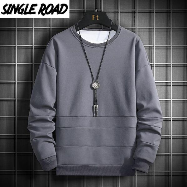 singleroad мужские crewneck толстовка мужчины 2020 plain крупногабаритные hip hop японский streetwear vintage gray hoodie мужские кофты, Black
singleroad мужские crewneck толстовка мужчины 2020 plain крупногабаритные hip hop японский streetwear vintage gray hoodie мужские кофты, Black