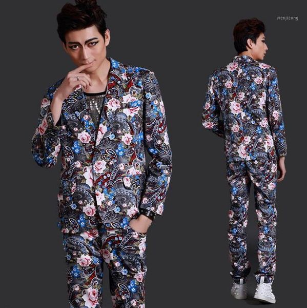 personality stage flower blazer men latest coat pant designs suit men jacket costume homme stage singer suits for men's coat1, White;black
personality stage flower blazer men latest coat pant designs suit men jacket costume homme stage singer suits for men's coat1, White;black