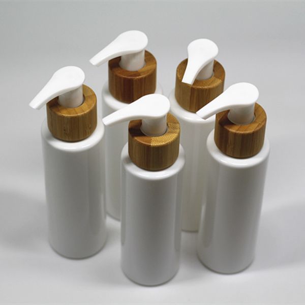 ent empty 5ps/lot 120ml plastic pet shampo bottle lotion pump with bamboo lid 201012
ent empty 5ps/lot 120ml plastic pet shampo bottle lotion pump with bamboo lid 201012