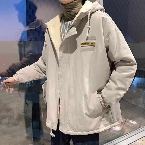 2020 thick warm winter jacket men casual loose harajuku mens parkas men hooded solid male windbreaker, Black
2020 thick warm winter jacket men casual loose harajuku mens parkas men hooded solid male windbreaker, Black