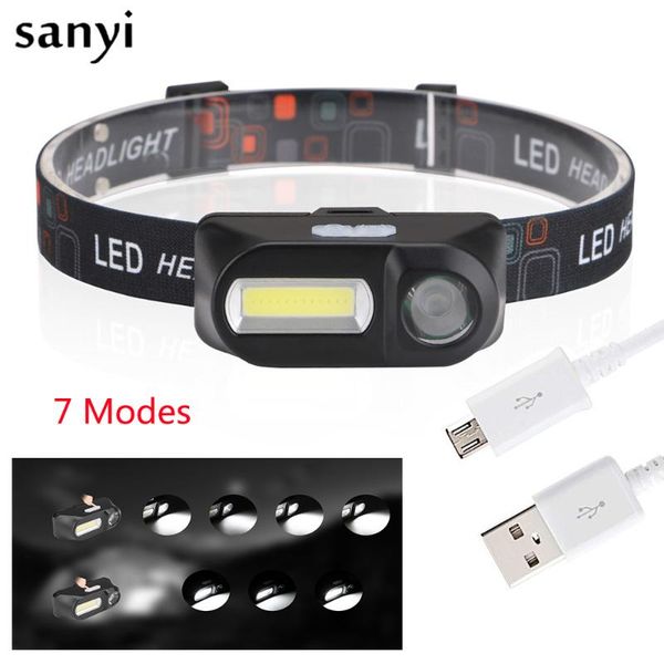 7 modes cob xpe headlamp 18650 battery usb rechargeable waterproof sos light head lighting headlight
7 modes cob xpe headlamp 18650 battery usb rechargeable waterproof sos light head lighting headlight