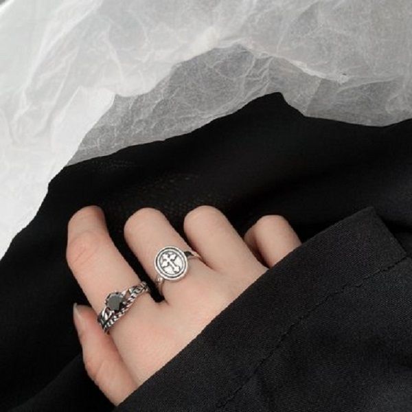 2021 japan and south korea ins cold wind heavy industry combination 925 sterling silver ring female retro cross index finger ring jewelry
2021 japan and south korea ins cold wind heavy industry combination 925 sterling silver ring female retro cross index finger ring jewelry