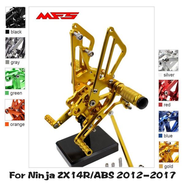 mfs motorcycle rearset cnc adjustable foot pegs accessories for ninja zx14r 2012 2013 2014 2020 2020 footrests
mfs motorcycle rearset cnc adjustable foot pegs accessories for ninja zx14r 2012 2013 2014 2020 2020 footrests