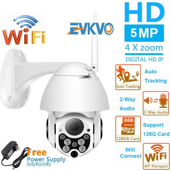evkvo 5mp 4x zoom wireless ptz speed dome ip camera wifi outdoor fhd p2p two way audio cctv security video surveillance camera
evkvo 5mp 4x zoom wireless ptz speed dome ip camera wifi outdoor fhd p2p two way audio cctv security video surveillance camera