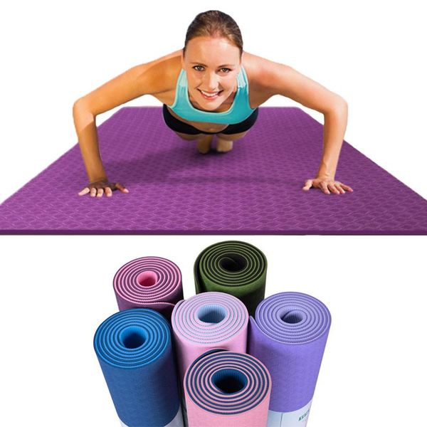 yoga mats 183x61x0.6cm mat with position line beginner environmental fitness gymnastics non slip carpet
yoga mats 183x61x0.6cm mat with position line beginner environmental fitness gymnastics non slip carpet