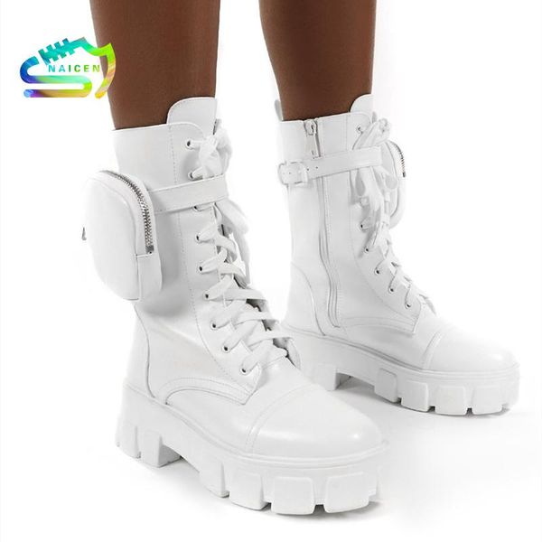 naicen women mid-heel calfskin boots with pouch fashion increase platform boots round toe solid thick ladies shoes cowboy, Black
naicen women mid-heel calfskin boots with pouch fashion increase platform boots round toe solid thick ladies shoes cowboy, Black
