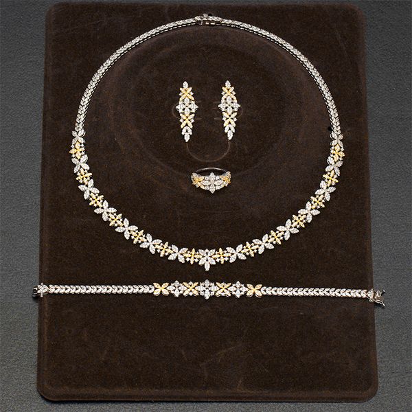 bridetalk luxury party square 4pcs jewelry nigerian set for women wedding zircon dubai qatar bridal jewelry sets, Silver
bridetalk luxury party square 4pcs jewelry nigerian set for women wedding zircon dubai qatar bridal jewelry sets, Silver
