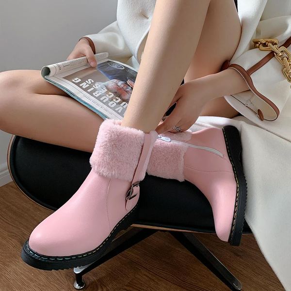 boots winter woman ankle platform snow 9 ladies warm plush sneakers flat casual shoes for women, Black
boots winter woman ankle platform snow 9 ladies warm plush sneakers flat casual shoes for women, Black