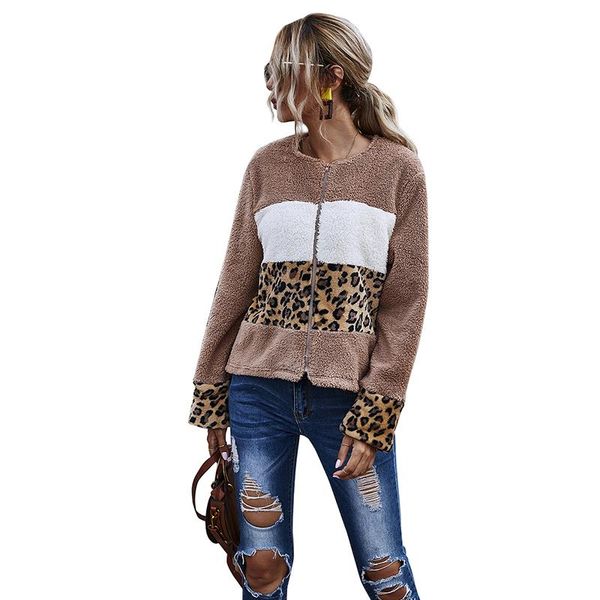 new women's short jacket leopard print zipper 2021 fall /winter coat women long-sleeved zip jacket women, s-xl, Black;brown
new women's short jacket leopard print zipper 2021 fall /winter coat women long-sleeved zip jacket women, s-xl, Black;brown