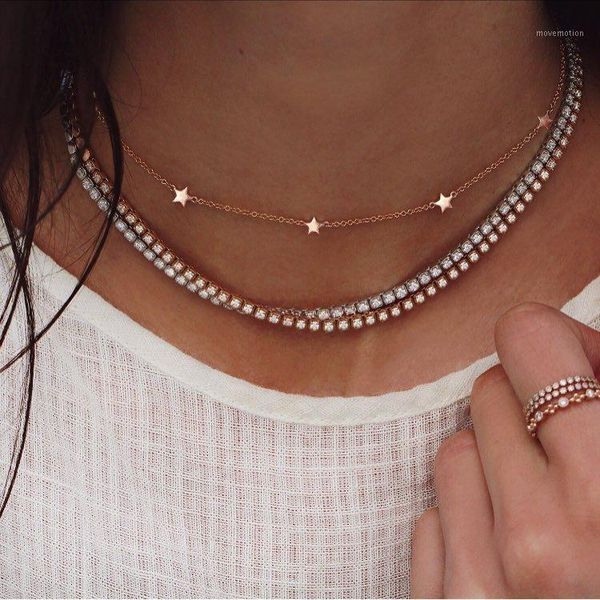 women fashion vintage star crystal multilayer gold necklace bohemian party charm jewelry accessories christmas gifts1, Golden;silver
women fashion vintage star crystal multilayer gold necklace bohemian party charm jewelry accessories christmas gifts1, Golden;silver