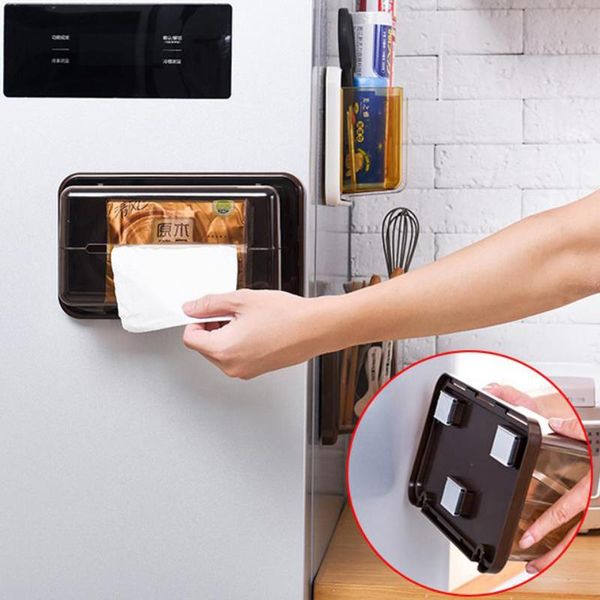 кухня магнитного removeable tissue box творческие пластиковые draw бумага хранение стойку аксессуары организатор держатель для бумажных поло
кухня магнитного removeable tissue box творческие пластиковые draw бумага хранение стойку аксессуары организатор держатель для бумажных поло