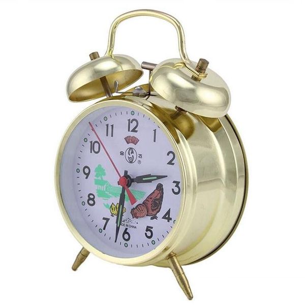 ktl 4 inch ultra-stille metal circular classic needle clockwork alarm clock retro double bell gold silver c bbylzh packing2010
ktl 4 inch ultra-stille metal circular classic needle clockwork alarm clock retro double bell gold silver c bbylzh packing2010